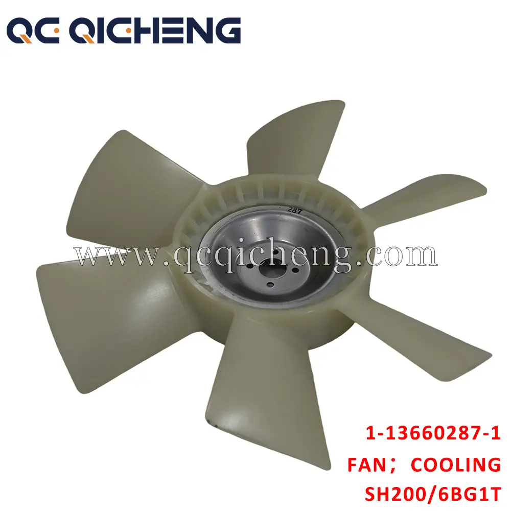Wholesale 1-13660287-1 FAN COOLING for Isuzu SH200 6BG1T Pricelist, Quotes