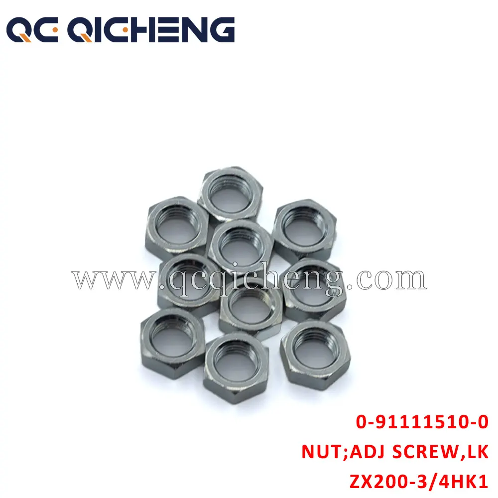 High-Quality 0-91111510-0 NUT ADJ SCREW LK For ISUZU ZX200-3 4HK1 6HK1 Pricelist, Quotes