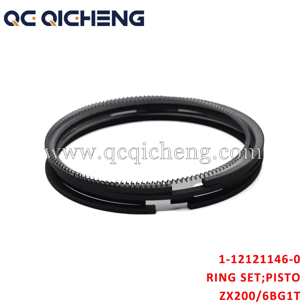 High-Quality 1-12121146-0 RING SET PISTON STANDARD For ISUZU ZX200 6BG1T Suppliers, Quotes