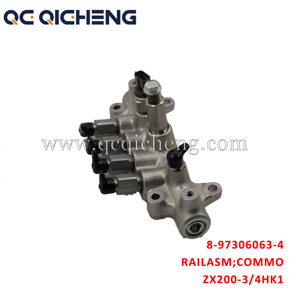 High-Quality 8-97306063-4 RAIL ASM COMMON For ISUZU ZX200-3 4HK1 Supplier, Pricelist
