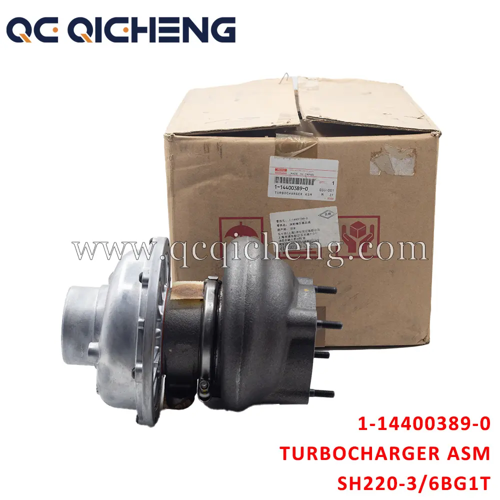Wholesale 1-14400389-0 TURBOCHARGER ASM For ISUZU SH220-3 6BG1T Supplier, Pricelist