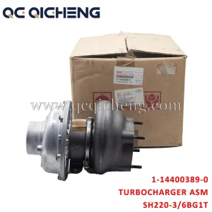 Wholesale 1-14400389-0 TURBOCHARGER ASM For ISUZU SH220-3 6BG1T Supplier, Pricelist