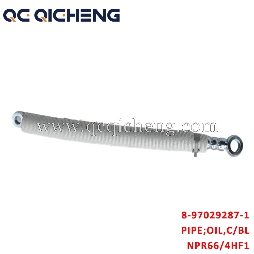 Wholesale 8-97029287-1 PIPE  OIL C/BL TO VAC PUMP For ISUZU NPR66 4HF1 Supplier, Pricelist
