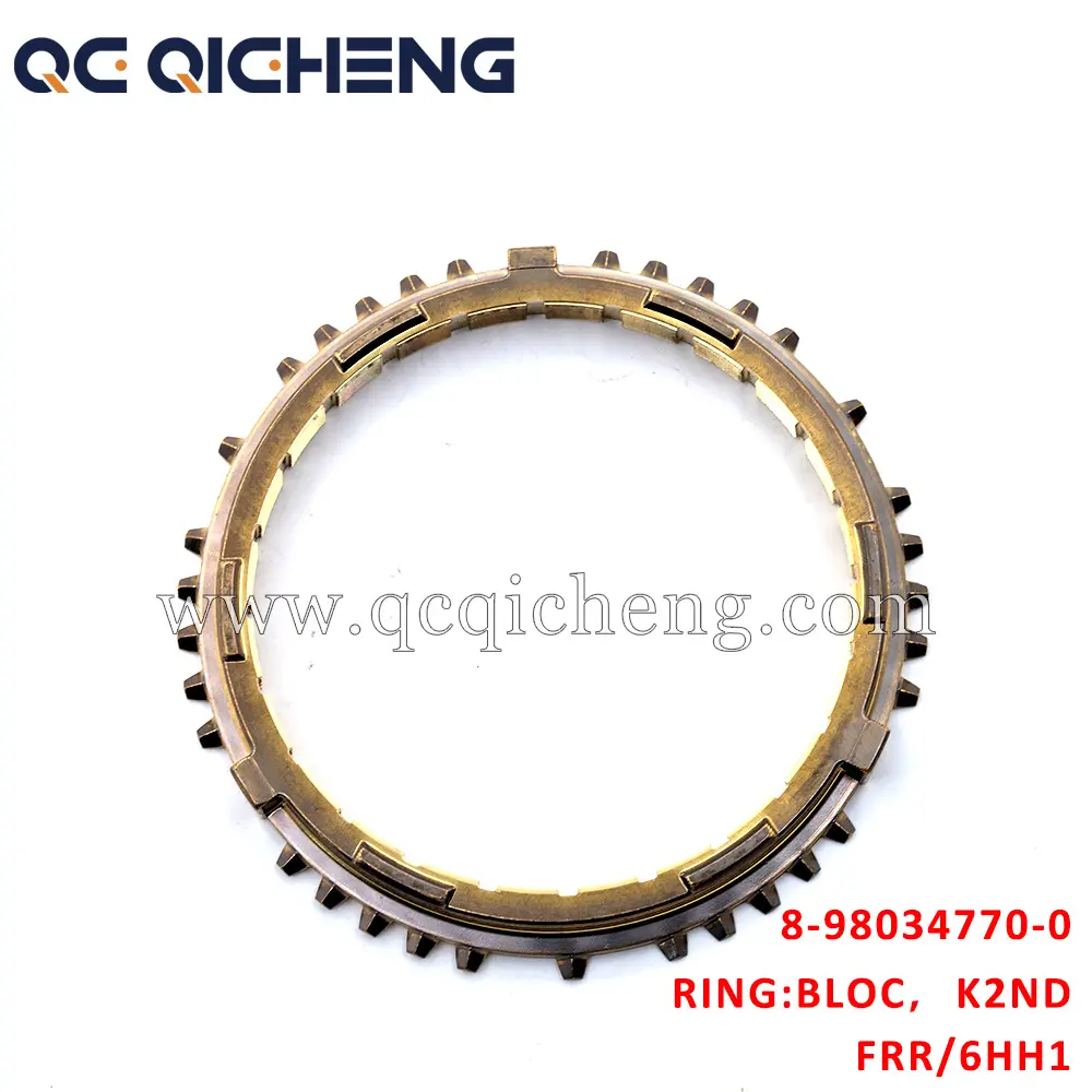 High-Quality 8-98034770-0 RING BLOCK 2ND & 3RD For ISUZU FRR 6HH1 Supplier, Quotes