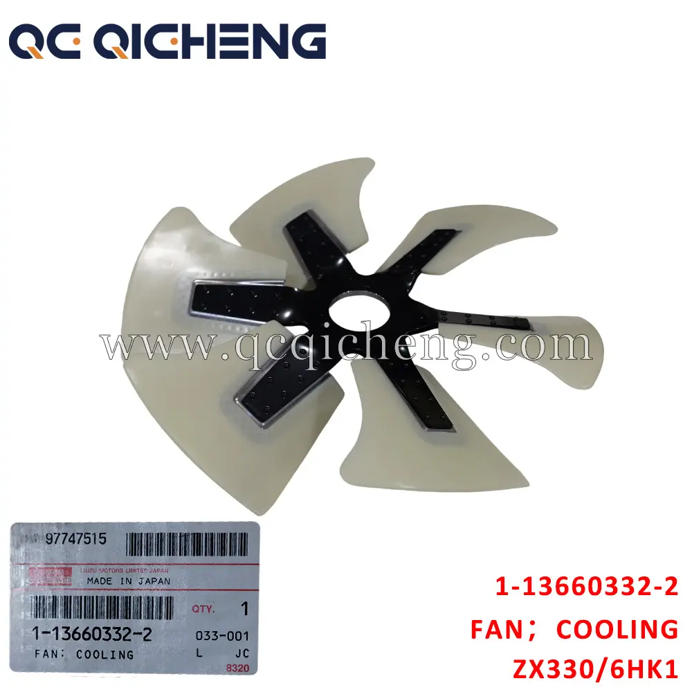 High-Quality 1-13660332-2 FAN COOLING for Isuzu ZX330 6HK1 Pricelist, Quotes
