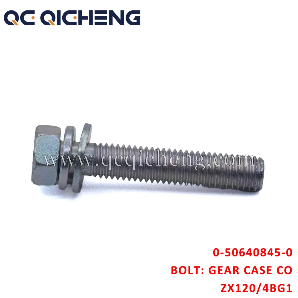 High-Quality 0-50640845-0 BOLT GEAR CASE CO For ISUZU ZX120 4BG1 Suppliers, Quotes