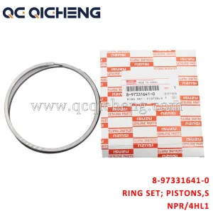 Wholesale 8-97331641-0 RING SET PISTONS STANDARD For ISUZU NPR 4HL1 Suppliers, Pricelist