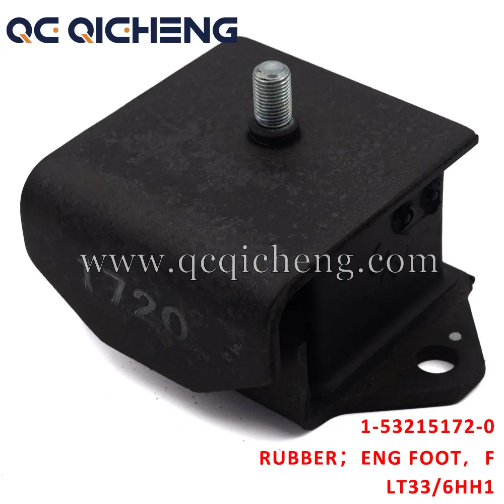 High-Quality 1-53215172-0 RUBBER ENG FOOT FRT For ISUZU LT33 6HH1 Suppliers, Quotes