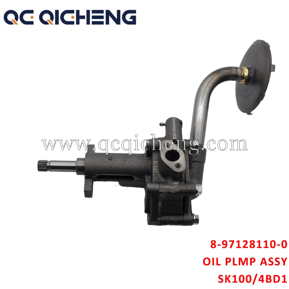 High-Quality 8-97128110-0  OIL PUMP ASSY For ISUZU SK100 4BD1 Pricelist, Quotes