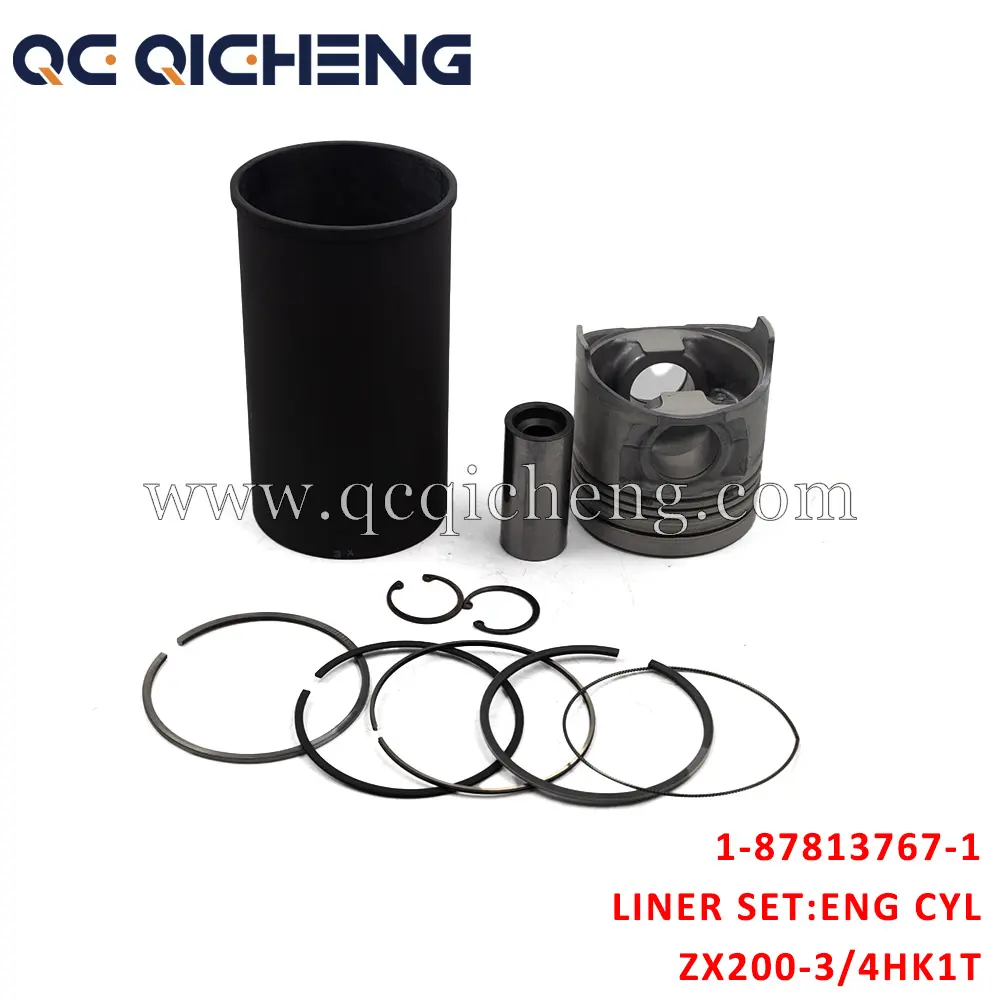High-Quality 1-87813767-1 LINER SET ENG CYL For ISUZU ZX200-3 4HK1T Supplier, Pricelist