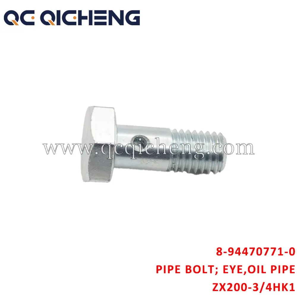 High-Quality 8-94470771-0 BOLT EYE OIL PIPE TURBOCHARGER SIDE For  ISUZU ZX200-3 4HK1 6HK1 Pricelist, Quotes