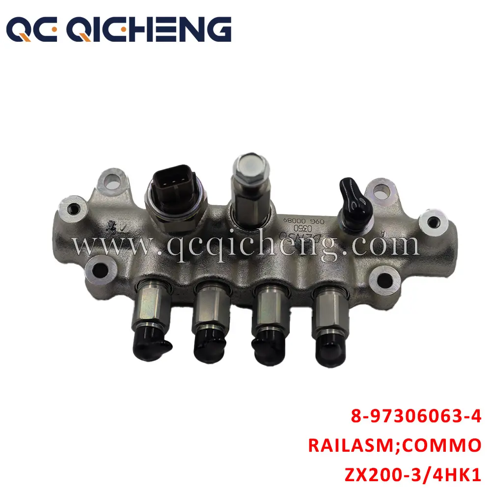 High-Quality 8-97306063-4 RAIL ASM COMMON For ISUZU ZX200-3 4HK1 Supplier, Pricelist