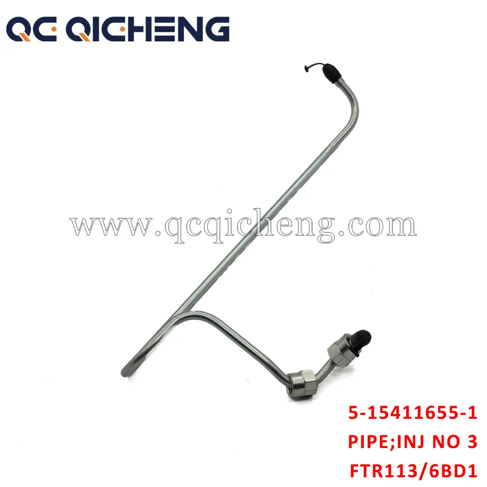 High-Quality 5-15411655-1 PIPE INJ NO 3 For ISUZU FTR113 6BD1 6BG1 Supplier, Quotes