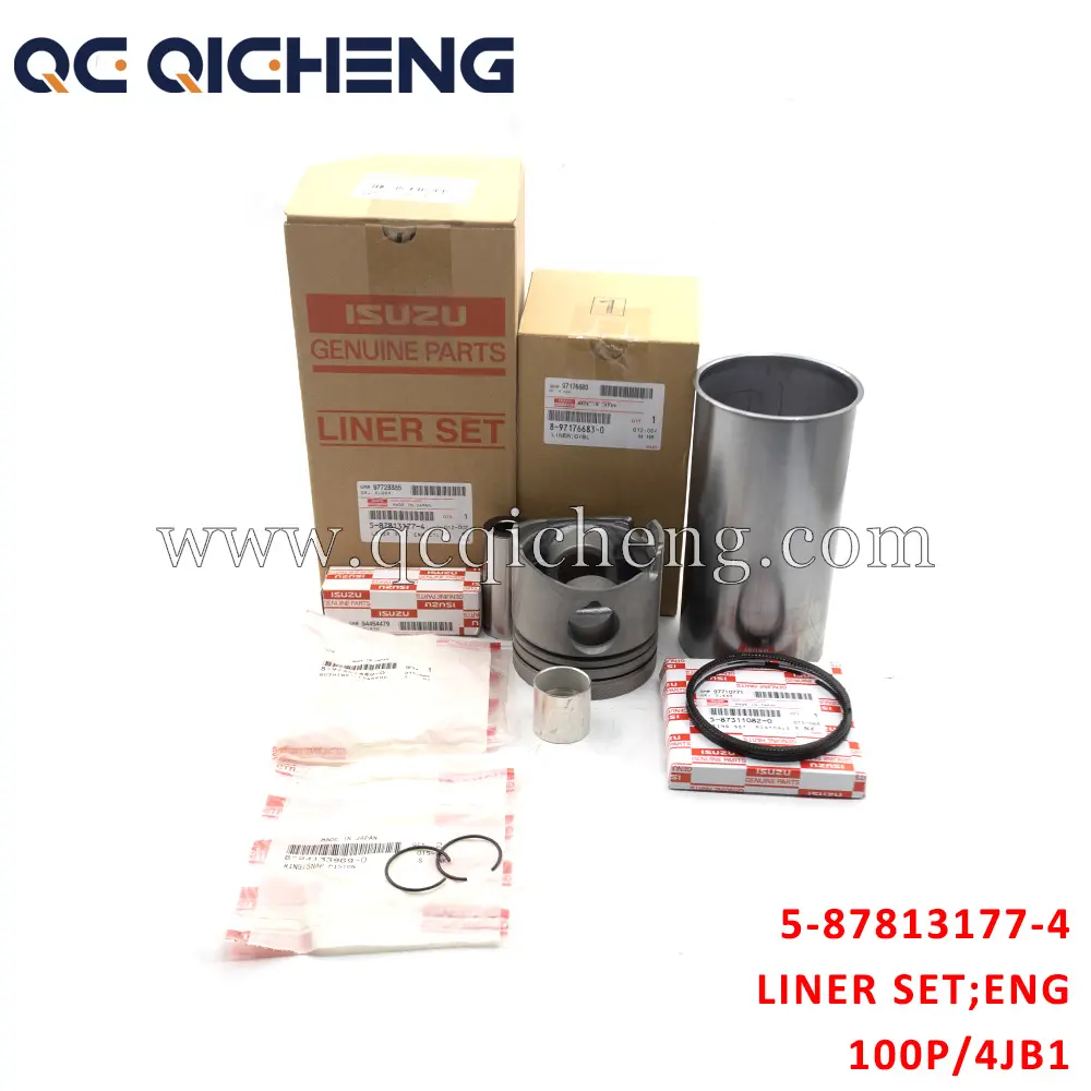 High-Quality 5-87813177-4 LINER SET ENG CYL For ISUZU 100P 4JB1 Suppliers, Quotes