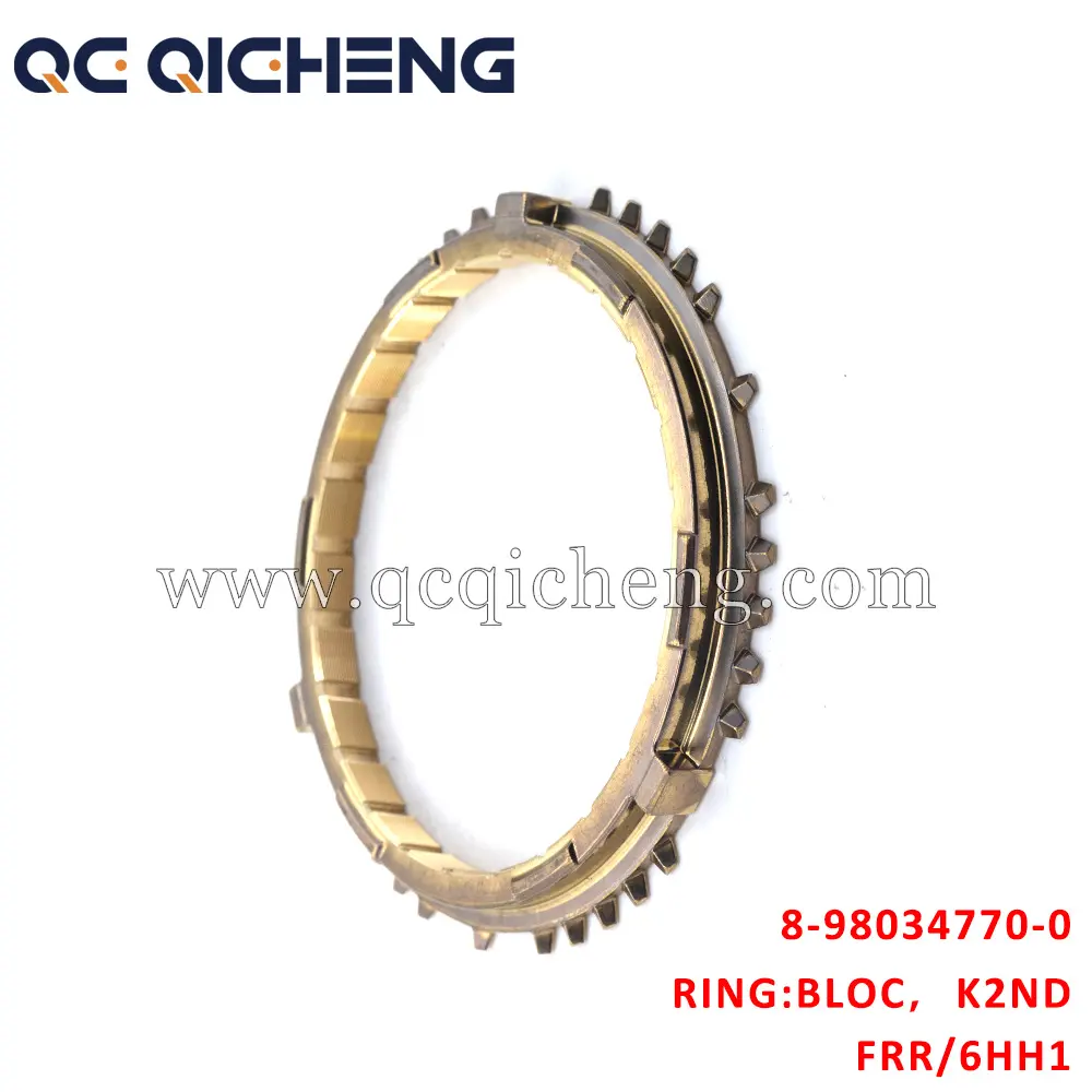 High-Quality 8-98034770-0 RING BLOCK 2ND & 3RD For ISUZU FRR 6HH1 Supplier, Quotes