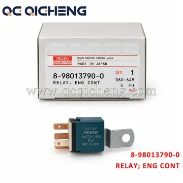 8-98013790-0 engine control relay Isuzu 4HK1 for Hitachi ZX200-3