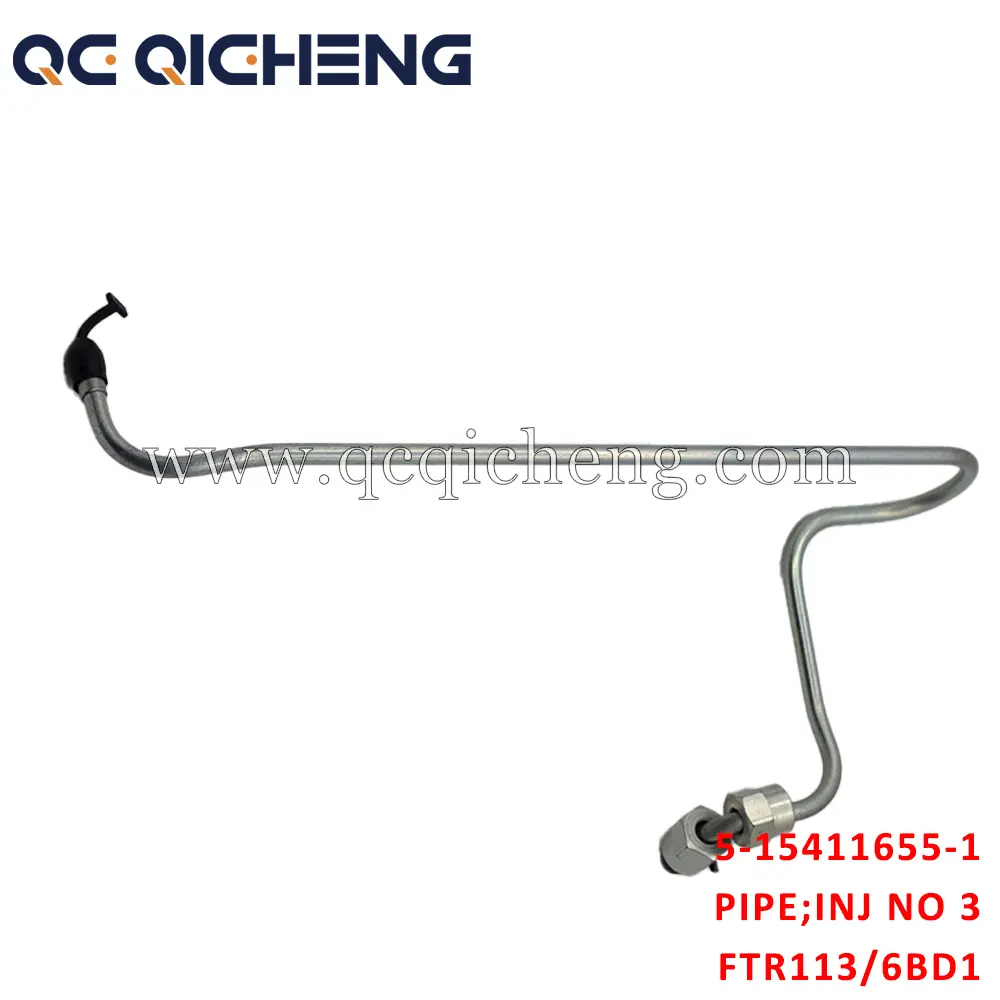 High-Quality 5-15411655-1 PIPE INJ NO 3 For ISUZU FTR113 6BD1 6BG1 Supplier, Quotes