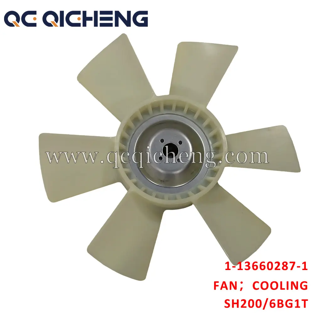 Wholesale 1-13660287-1 FAN COOLING for Isuzu SH200 6BG1T Pricelist, Quotes