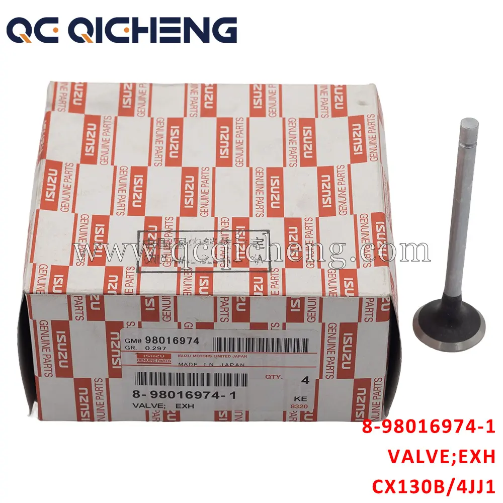 High-Quality 8-98016974-1 VALVE EXH For ISUZU CX130B 4JJ1 Suppliers, Supplier
