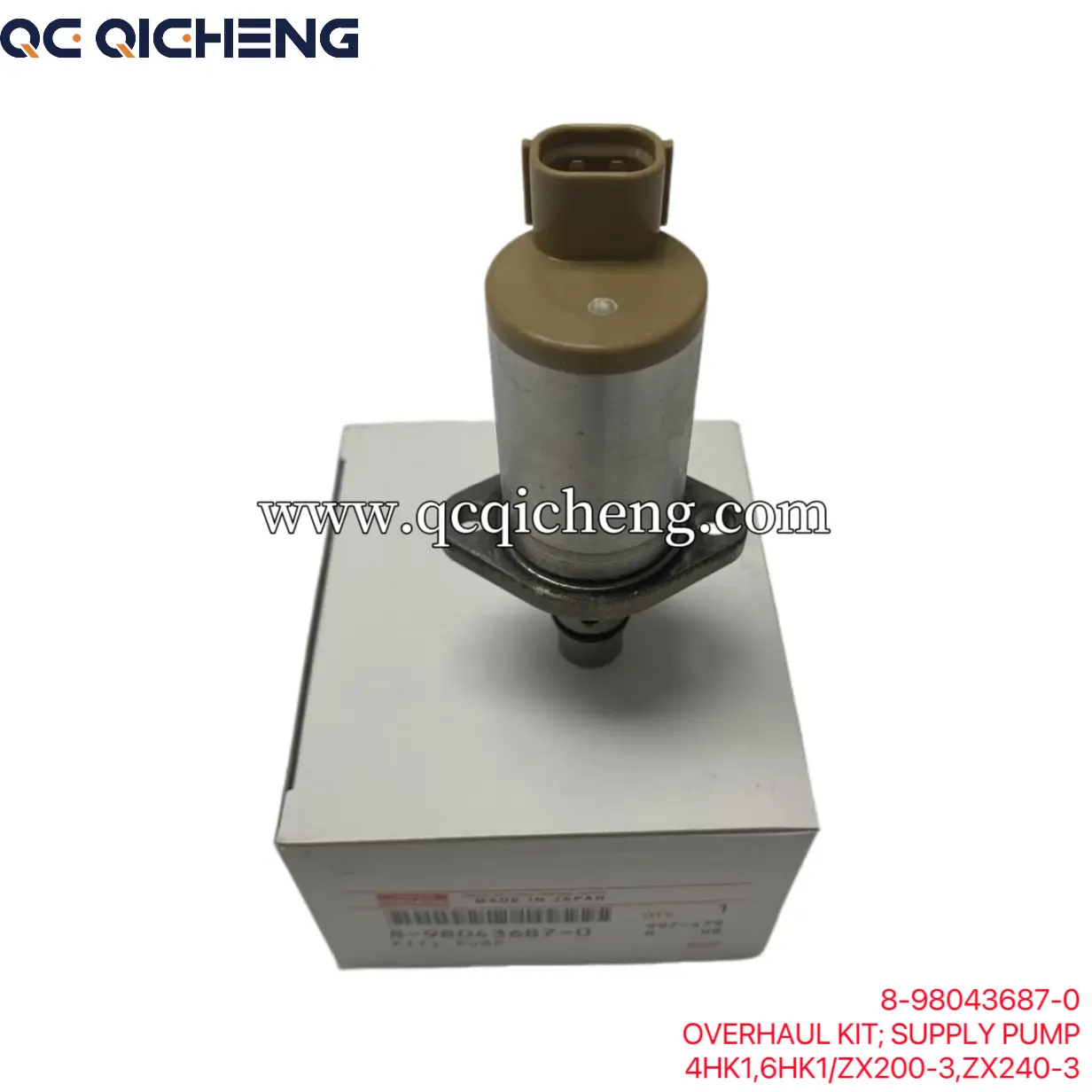 High-Quality 8-98043687-0 8980436870 Fuel Pump SCV Suction Control Valve for Isuzu 4HK1 6HK1 ZX240-3 ZX330-3 Supplier, Quotes