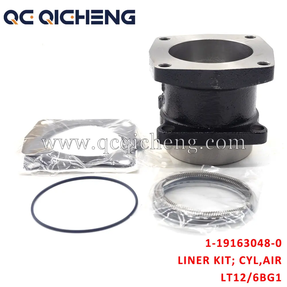 Wholesale 1-19163048-0 LINER KIT CYL AIR COMP for Isuzu LT12 6BG1 Suppliers, Supplier