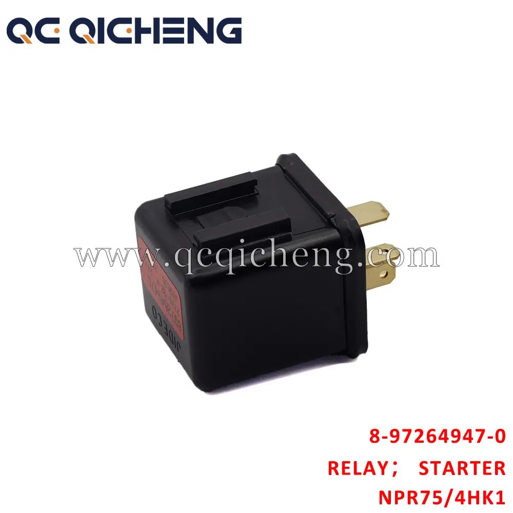High-Quality 8-97264947-0  RELAY STARTER For ISUZU NPR75 4HK1 Supplier, Pricelist