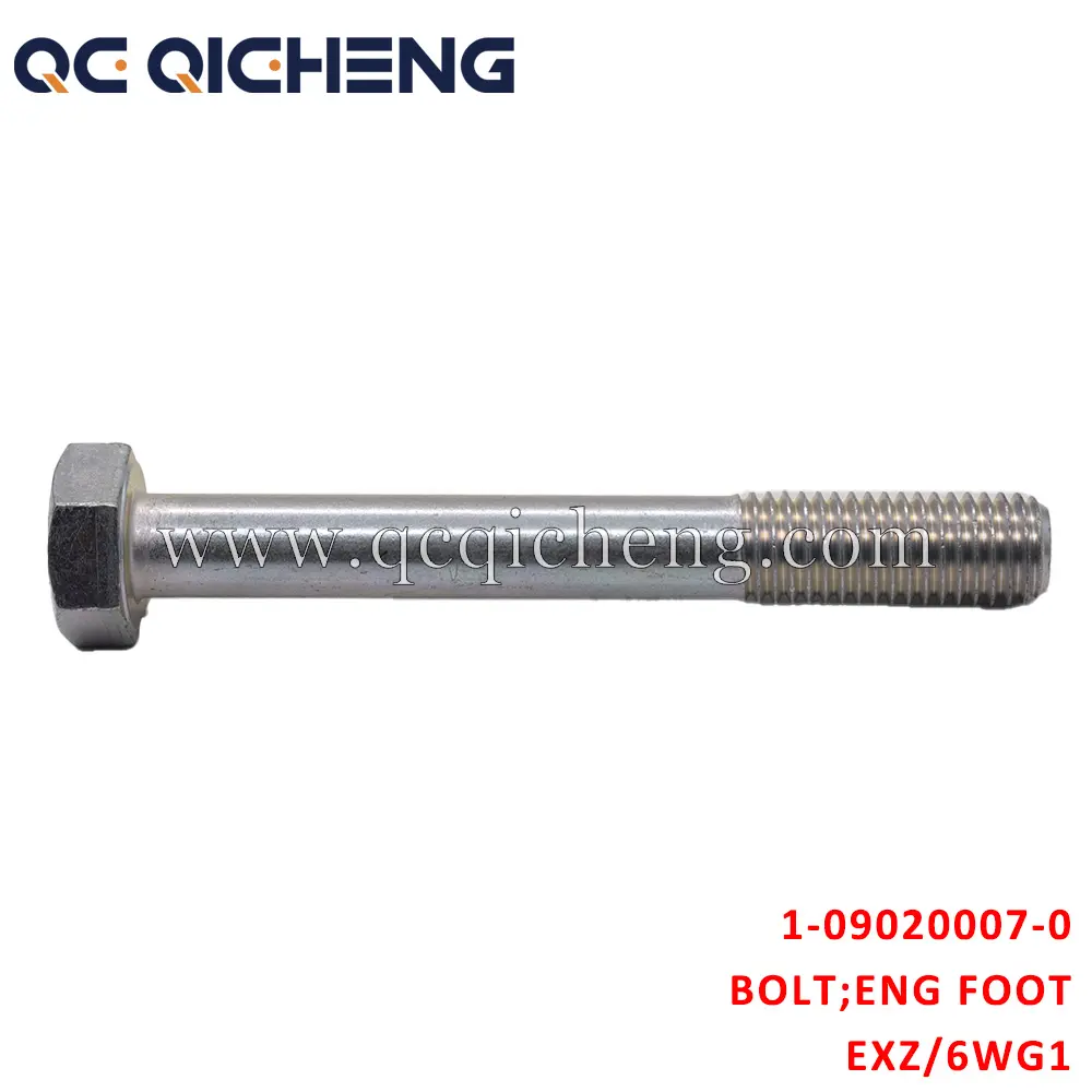 Wholesale 1-09020007-0 BOLT ENG FOOT For ISUZU EXZ 6WG1 Supplier, Pricelist