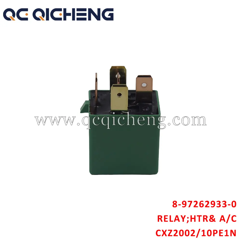 High-Quality 8-97262933-0RELAY HTR& A/C For ISUZU CXZ2002 10PE1N Suppliers, Pricelist