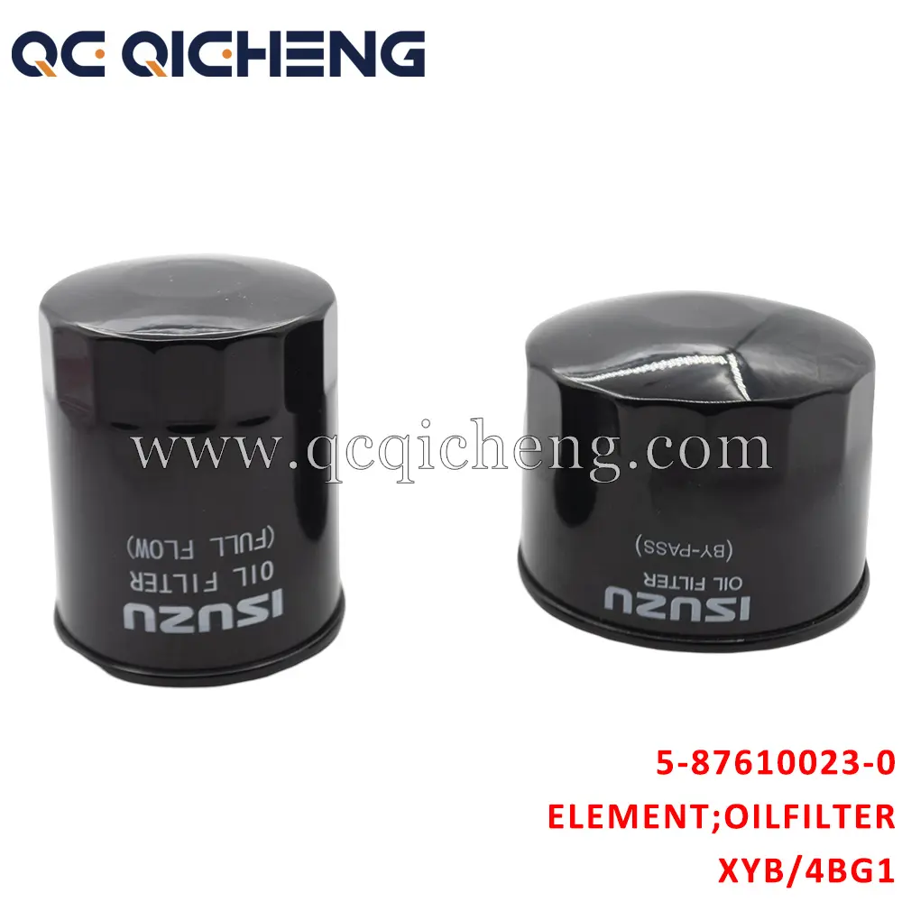 High-Quality 5-87610023-0 ELEMENT OIL FILTER For ISUZU XYB 4BG1 Supplier, Quotes