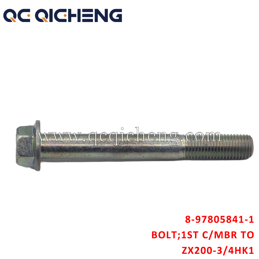 Wholesale 8-97805841-1 BOLT 1ST C/MBR TO S/MBR For ISUZU ZX200-3 6HK1 Suppliers, Quotes
