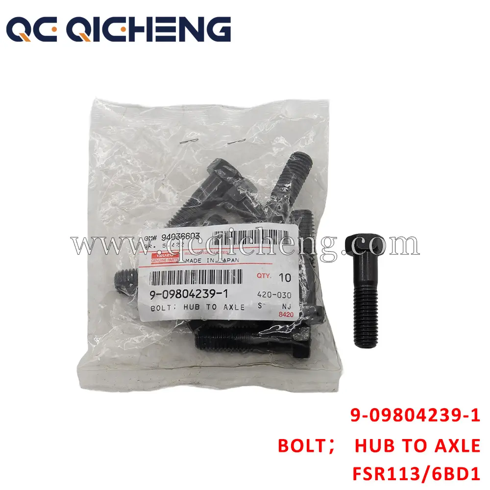 Wholesale 9-09804239-1 BOLT HUB TO AXLE SHAFT For ISUZU FSR113 6BD1 Suppliers, Quotes