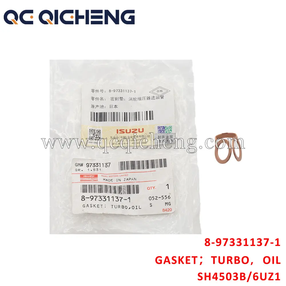 High-Quality 8-97331137-1 GASKET EYE BOLT OIL PIPE For ISUZU SH4503B 6HK1 6UZ1 Suppliers, Quotes