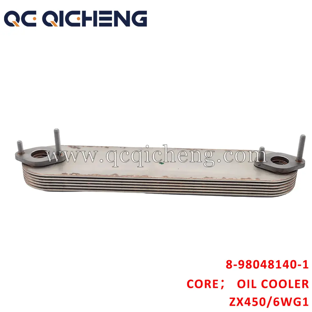 High-Quality 8-98048140-1 CORE OIL COOLER For ISUZU ZX450 6WG1 Supplier, Quotes