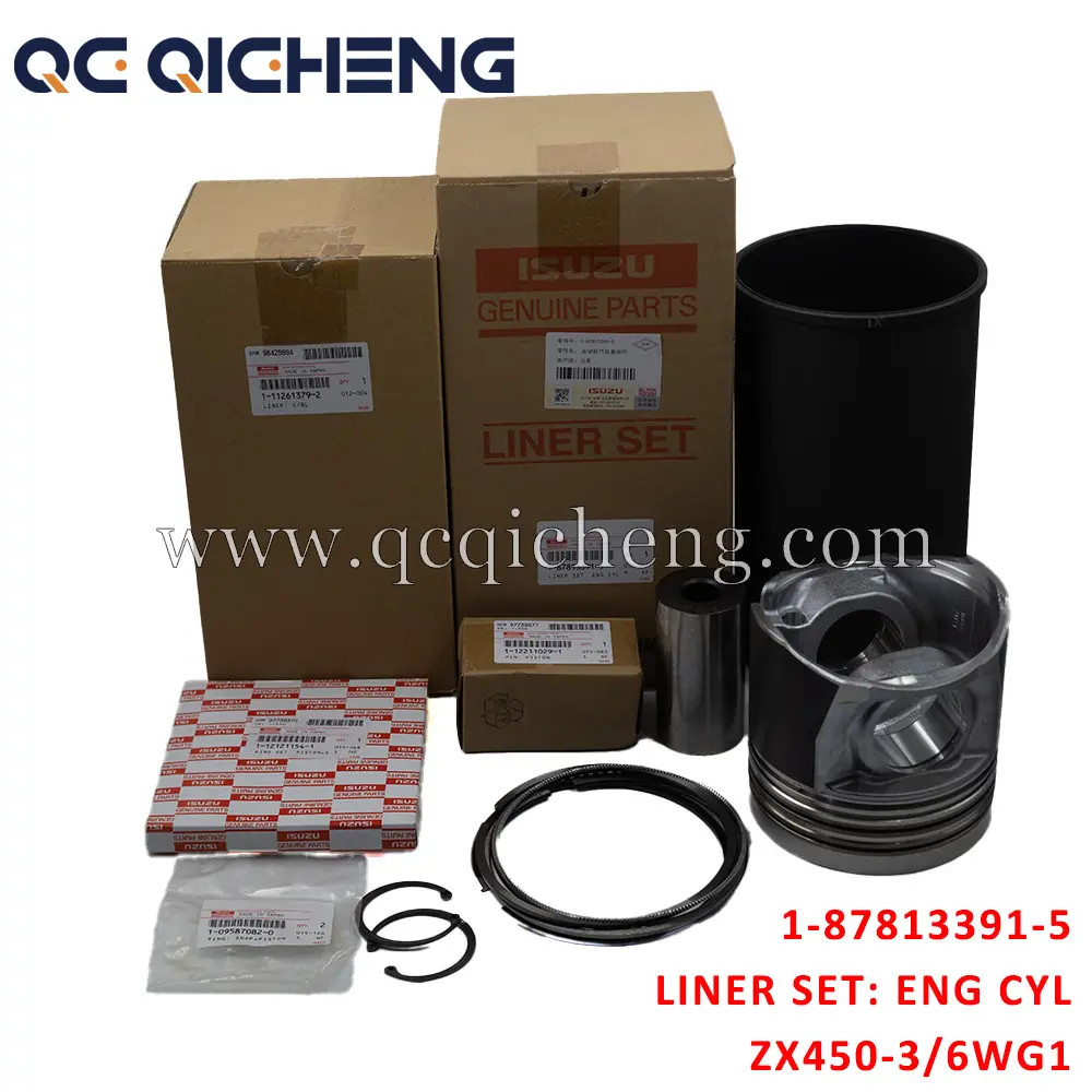 High-Quality 1-87813391-5 LINER SET ENG CYL For ISUZU ZX450-3 6WG1 Supplier, Pricelist