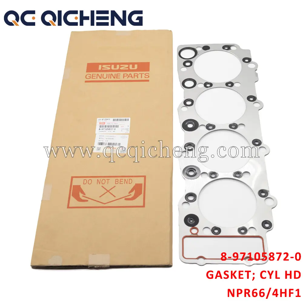 High-Quality 8-97105872-0 GASKET CYL HD for Isuzu NPR66 4HF1 Supplier, Pricelist