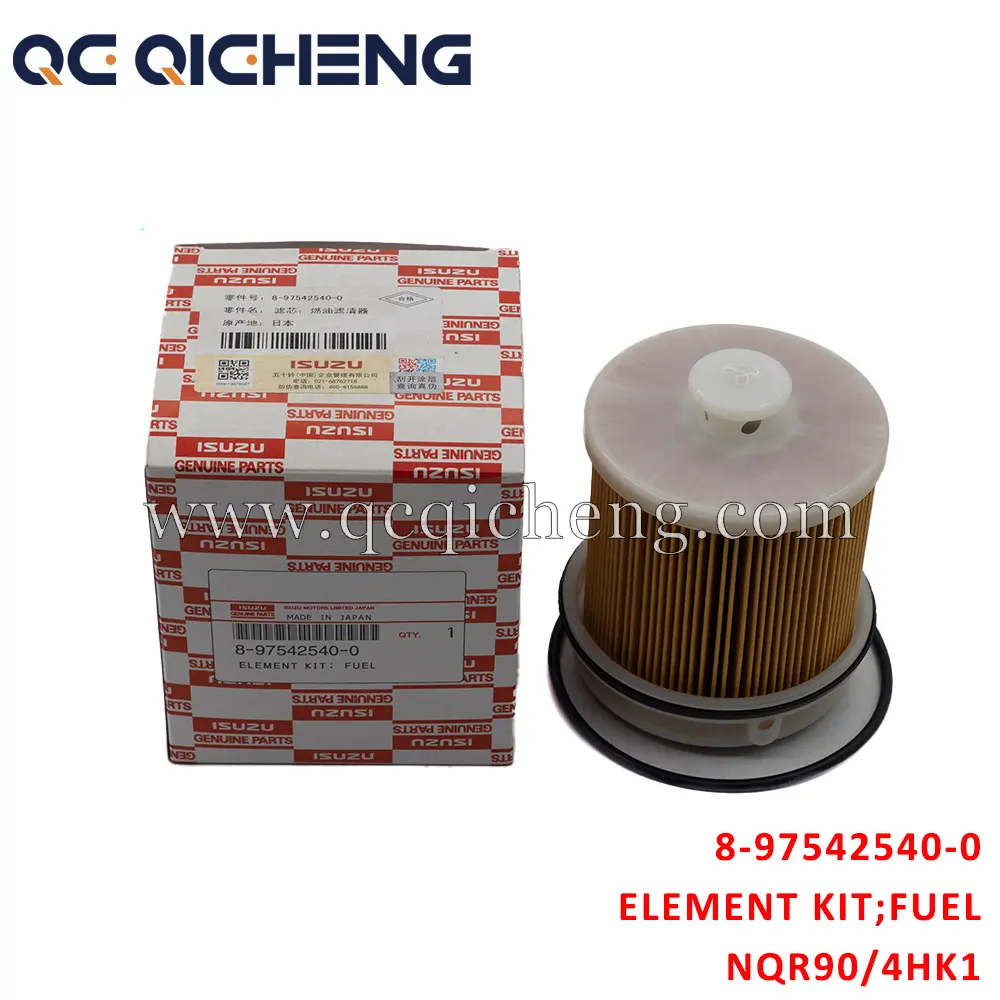 Wholesale 8-97542540-0 ELEMENT KIT FUEL FILTER For NQR90 4HK1 Pricelist, Quotes