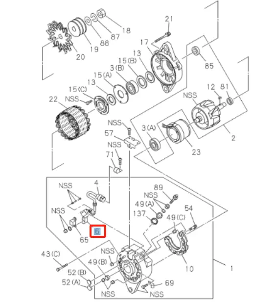 Wholesale 1-81260017-0 REGULATOR ASM VOLTAGE GEN For ISUZU ZX330 6HK1 Supplier, Pricelist