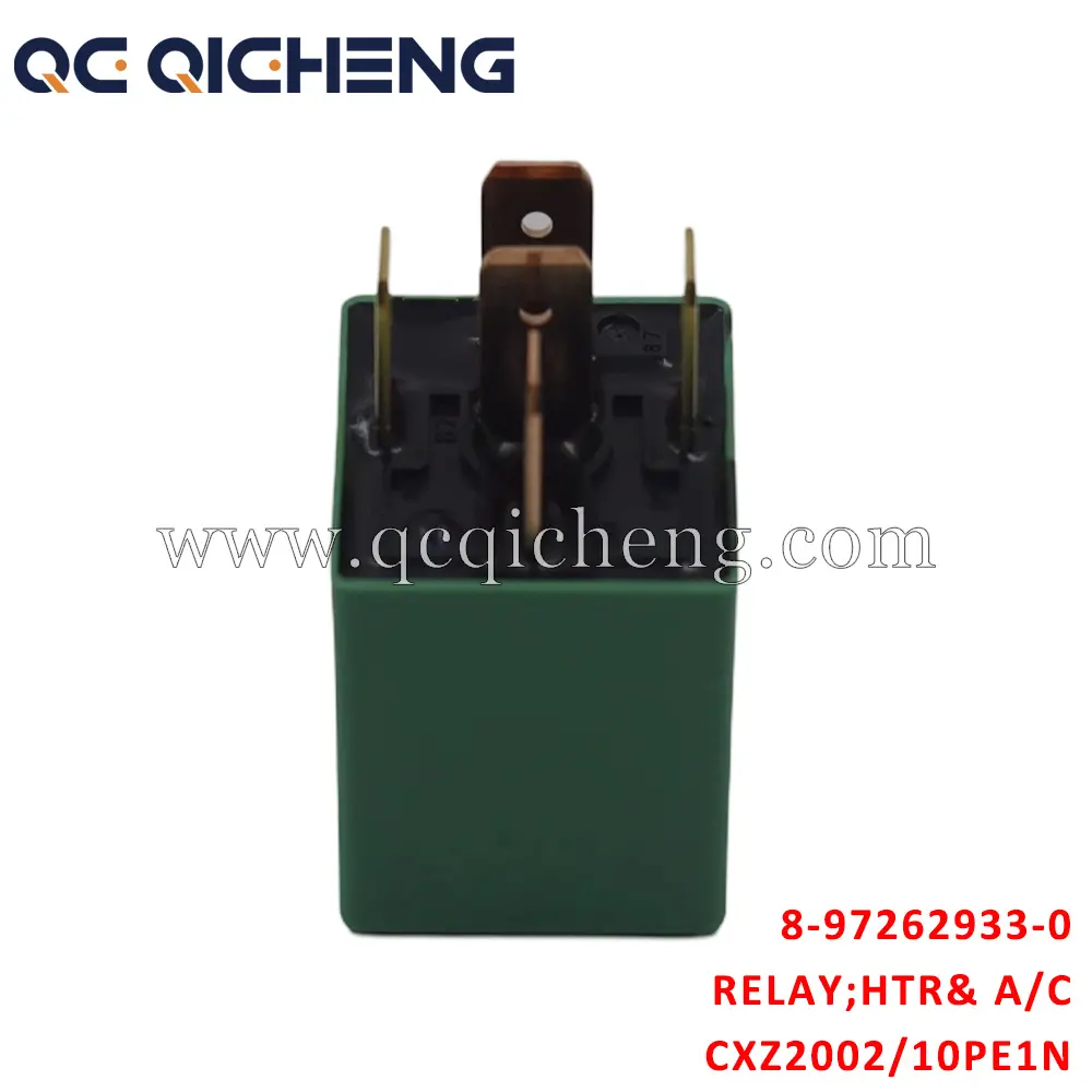 High-Quality 8-97262933-0RELAY HTR& A/C For ISUZU CXZ2002 10PE1N Suppliers, Pricelist