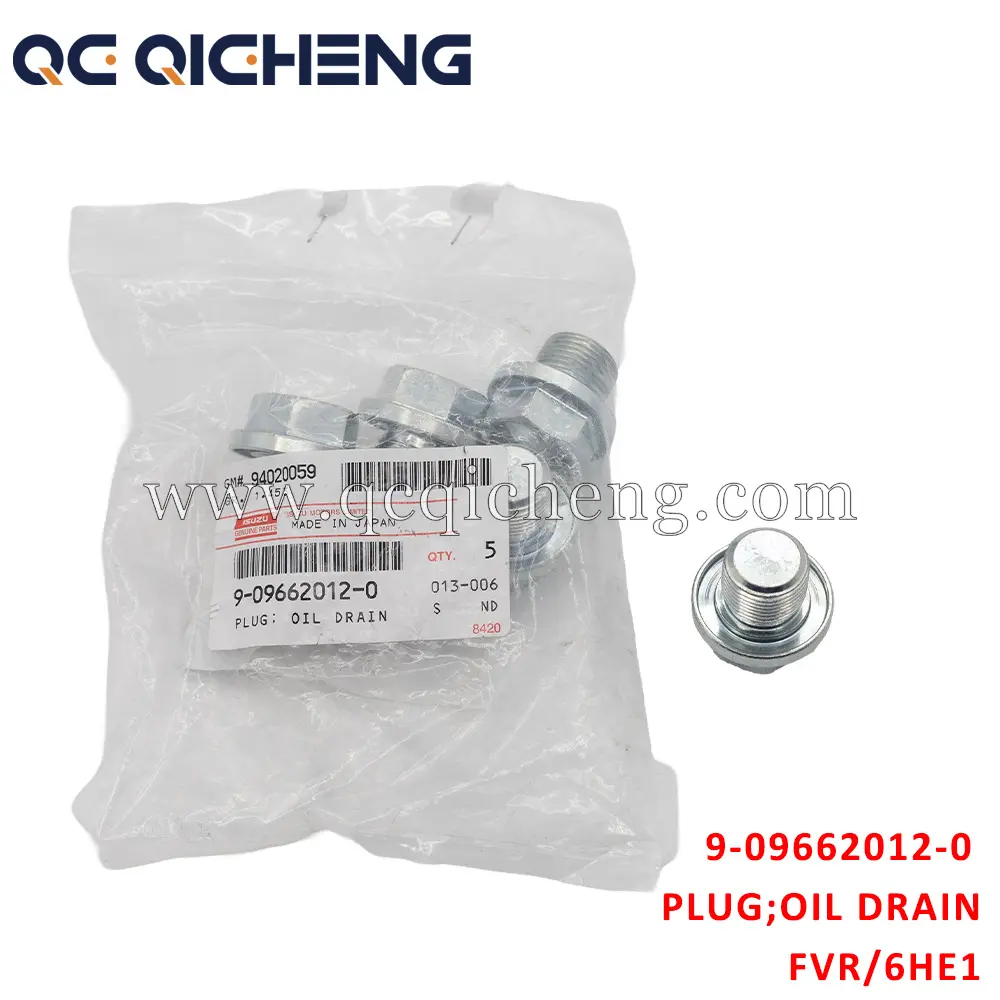 High-Quality 9-09662012-0 PLUG OIL DRAIN For ISUZU FVR 6HE1 Suppliers, Quotes