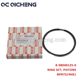 RING SET PISTONS STANDARD For ISUZU NPR75 4HK1