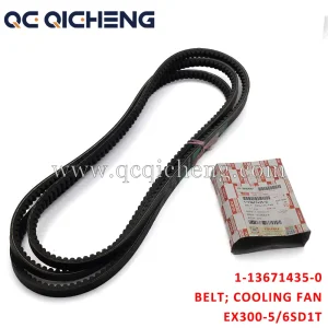Wholesale 1-13671435-0 BELT COOLING FAN For ISUZU EX300-5 6SD1T Supplier, Pricelist