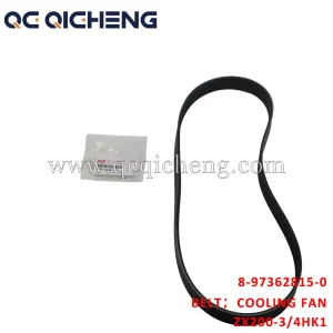 High-Quality 8-97362815-0 BELT COOLING FAN For ISUZU ZX200-3 4HK1 Supplier, Quotes