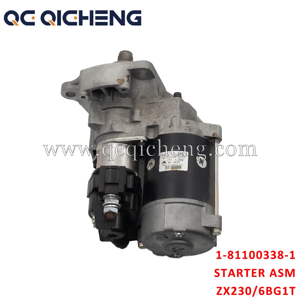 High-Quality 1-81100338-1 STARTER ASMY For ISUZU ZX230 6BG1T Suppliers, Pricelist