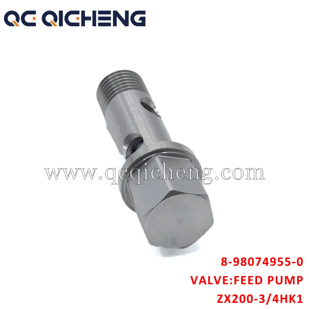 High-Quality 8-98074955-0 VALVE FEED PUMP For ISUZU ZX200-3 4HK1 6HK1 Pricelist, Quotes