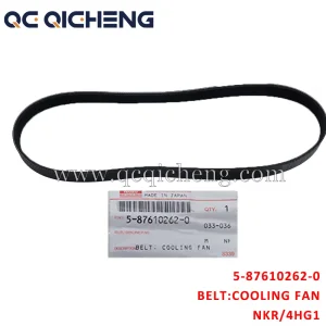 High-Quality 5-87610262-0 BELT COOLING FAN For ISUZU NKR 4HG1 4JJ1 Pricelist, Quotes
