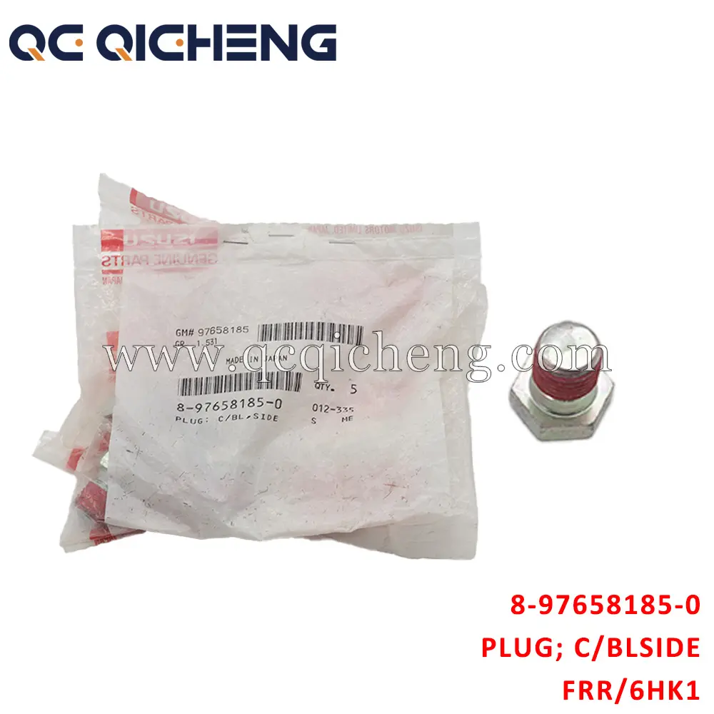 High-Quality 8-97658185-0  PLUG C/BLSIDE For ISUZU 4HK1 6HK1 Supplier, Quotes