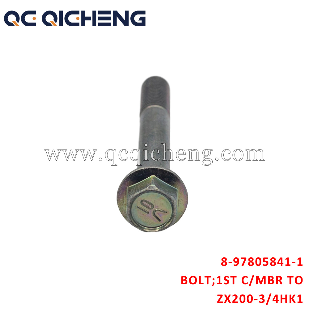 Wholesale 8-97805841-1 BOLT 1ST C/MBR TO S/MBR For ISUZU ZX200-3 6HK1 Suppliers, Quotes