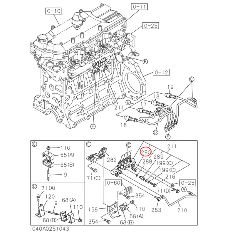 High-Quality 8-98119790-0 8981197900 Pressure Sensor for Isuzu 4JJ1 4HK1 ZX160-3 ZX240-3 Suppliers, Supplier