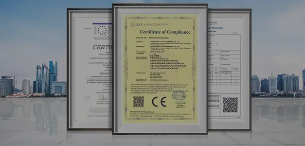 Qicheng company certificates