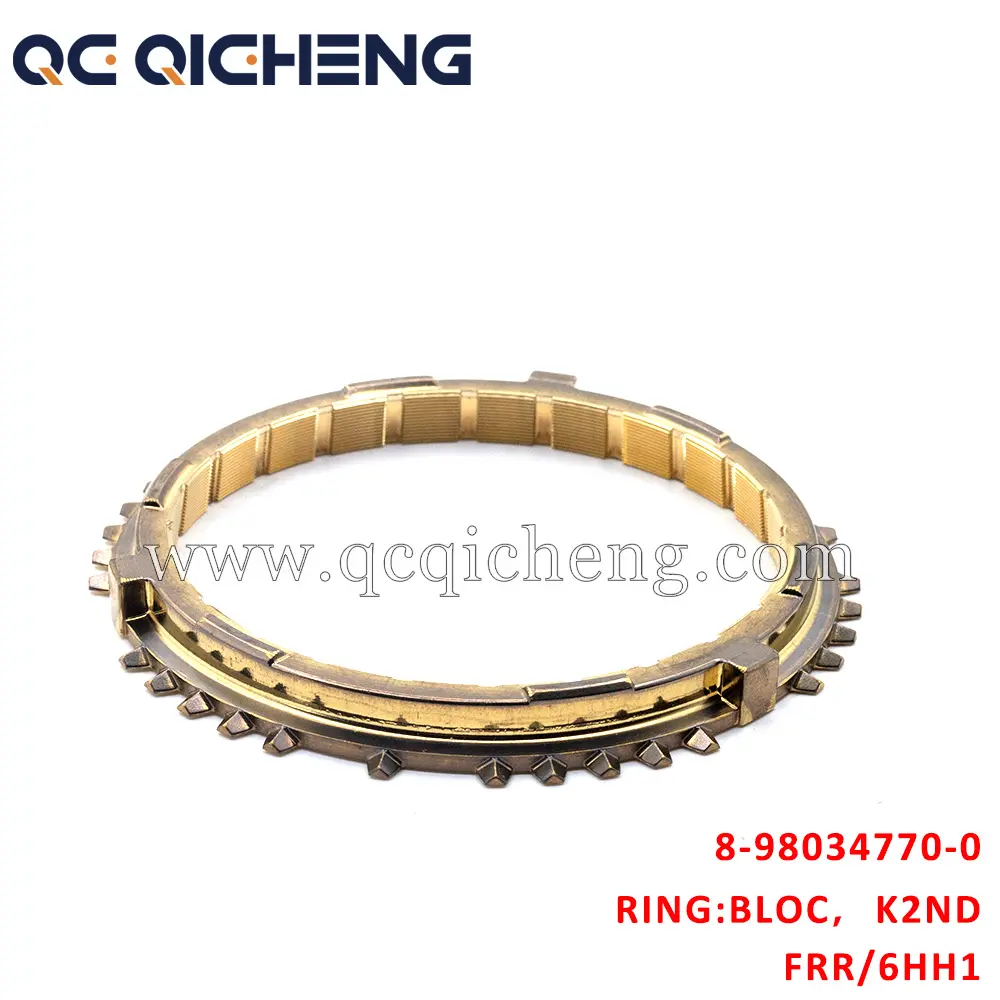 High-Quality 8-98034770-0 RING BLOCK 2ND & 3RD For ISUZU FRR 6HH1 Supplier, Quotes